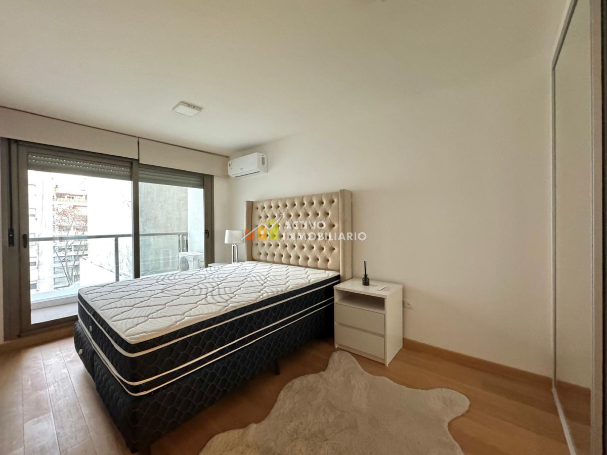 Apartamento ID.258 - Alquiler con muebles 1 dormitorio, 2 balcones y garaje - Pocitos