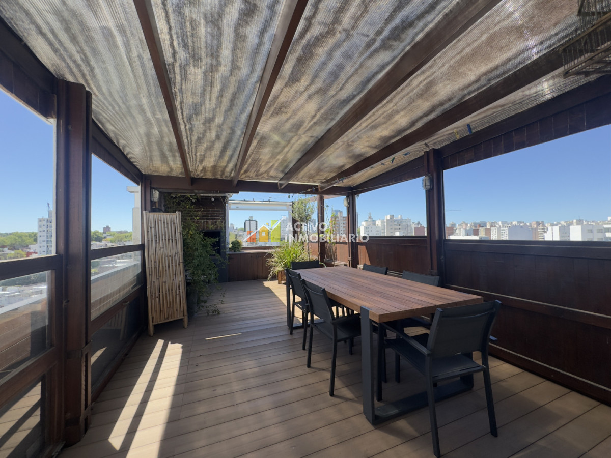 Apartamento ID.472 - Venta Penthouse 1 Dormitorio - Terraza con Parrillero garaje -Pocitos