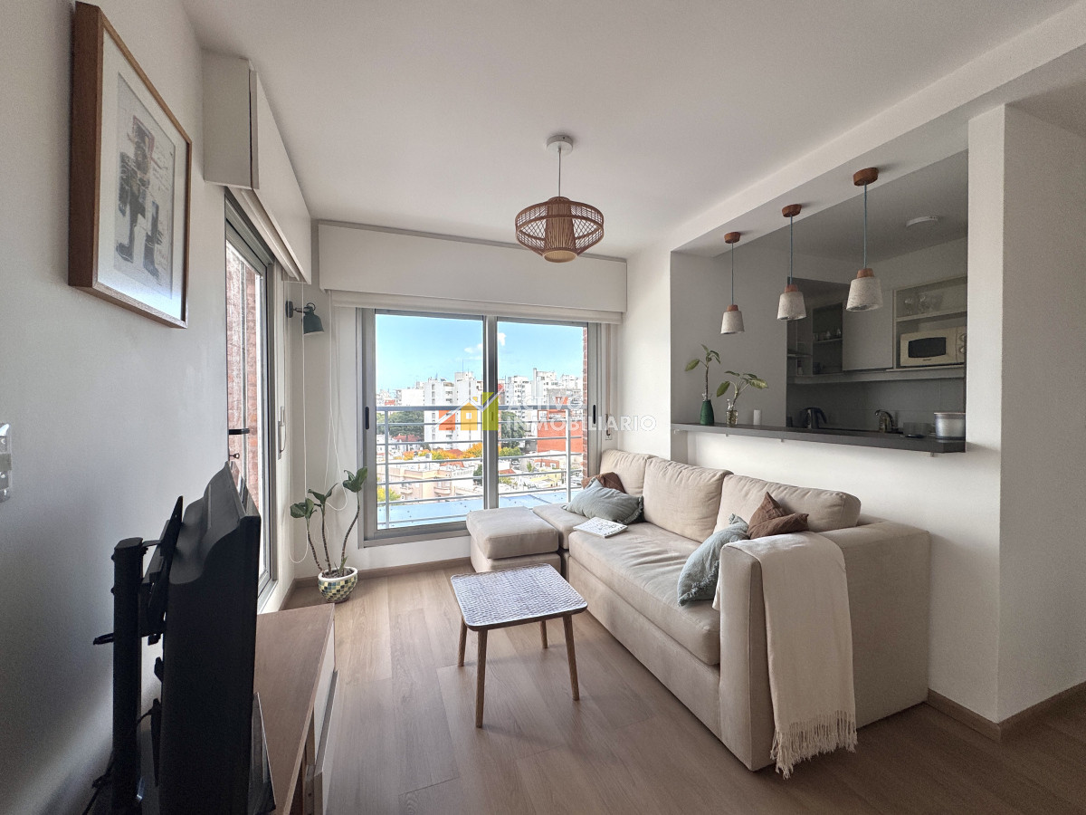 Apartamento ID.384 - Alquiler apartamento 1 dormitorio amoblado con garaje y terrazas 
