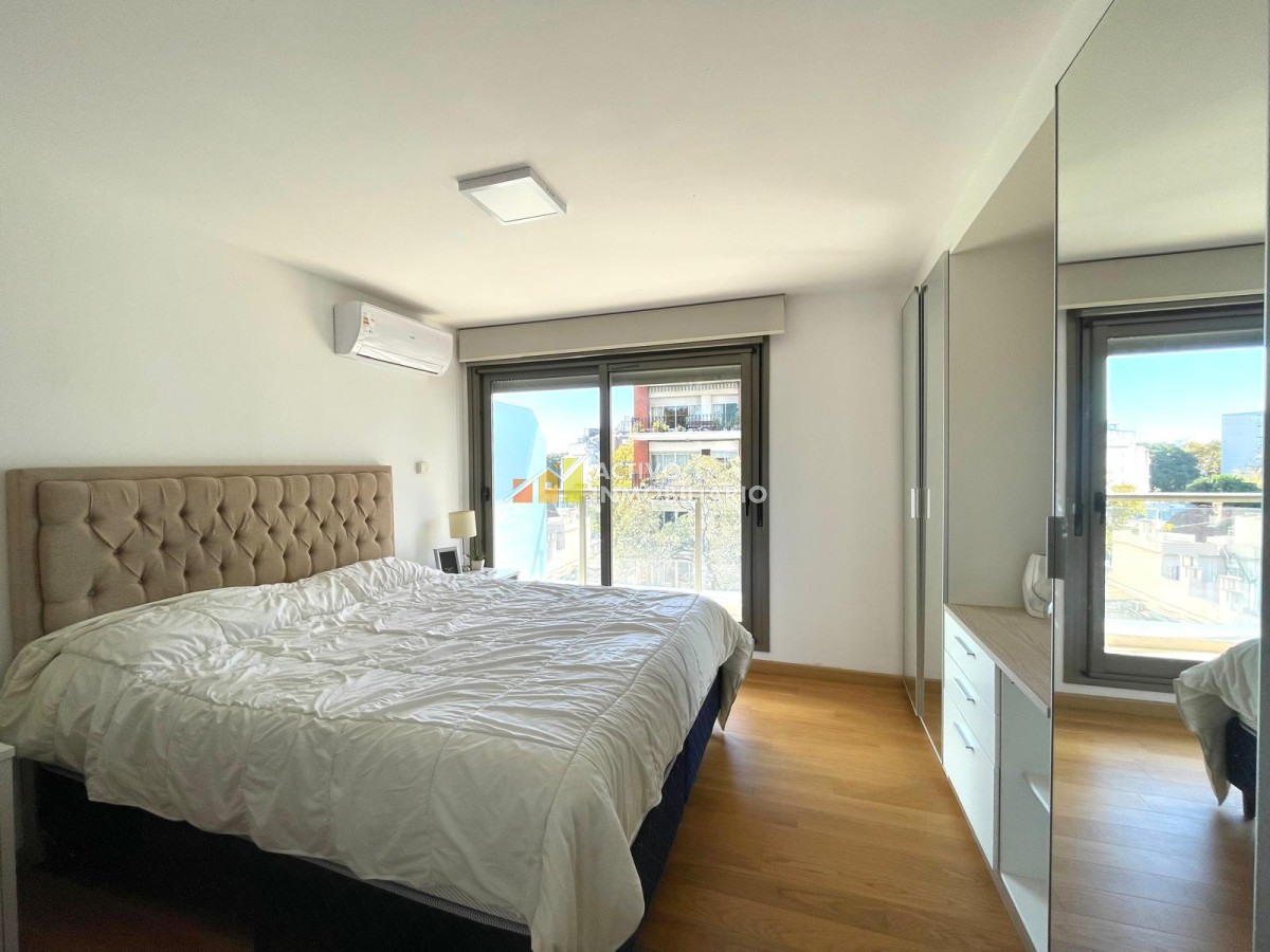 Apartamento ID.209 - Alquiler apartamento amueblado 2 dormitorio + terraza   garaje