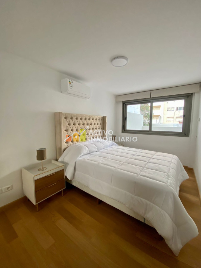 Apartamento ID.21 - Alquiler Anual A Estrenar Amoblado !! 1 Dormitorio+ Patio+garage