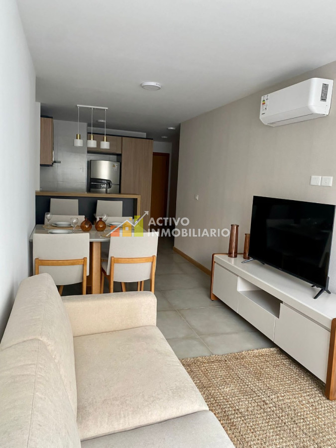 Apartamento ID.21 - Alquiler Anual A Estrenar Amoblado !! 1 Dormitorio+ Patio+garage