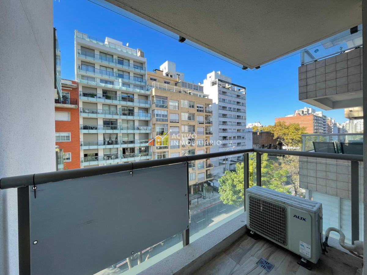 Apartamento ID.209 - Alquiler apartamento amueblado 2 dormitorio + terraza   garaje