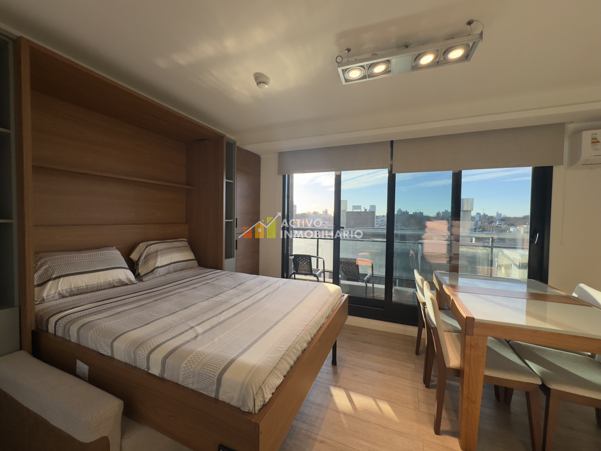 Apartamento ID.448 - Alquiler Monoambiente Amueblado con Garaje - More Buceo