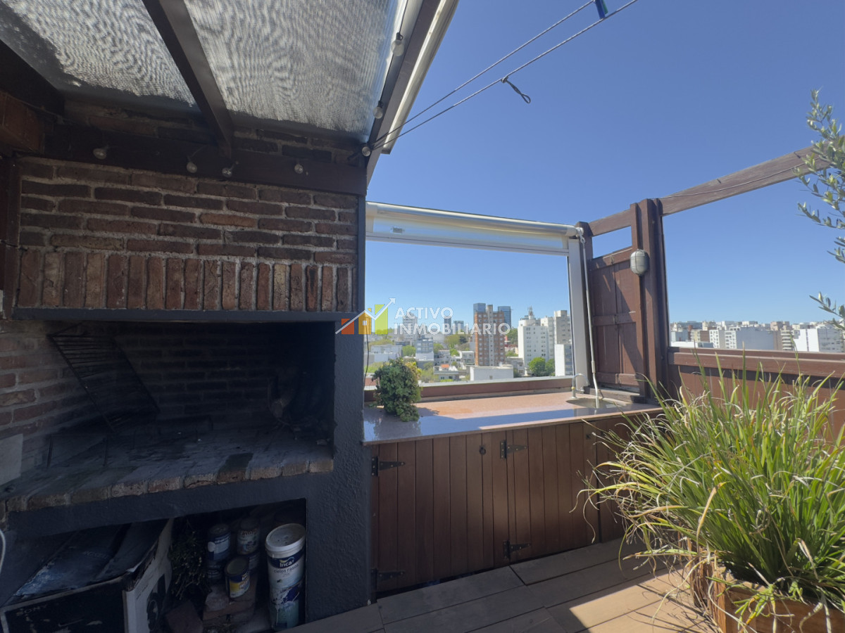 Apartamento ID.472 - Venta Penthouse 1 Dormitorio - Terraza con Parrillero garaje -Pocitos