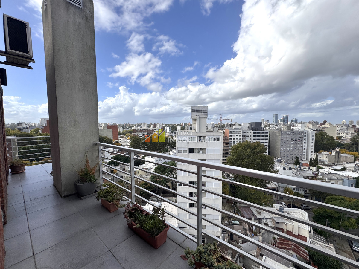 Apartamento ID.384 - Alquiler apartamento 1 dormitorio amoblado con garaje y terrazas 