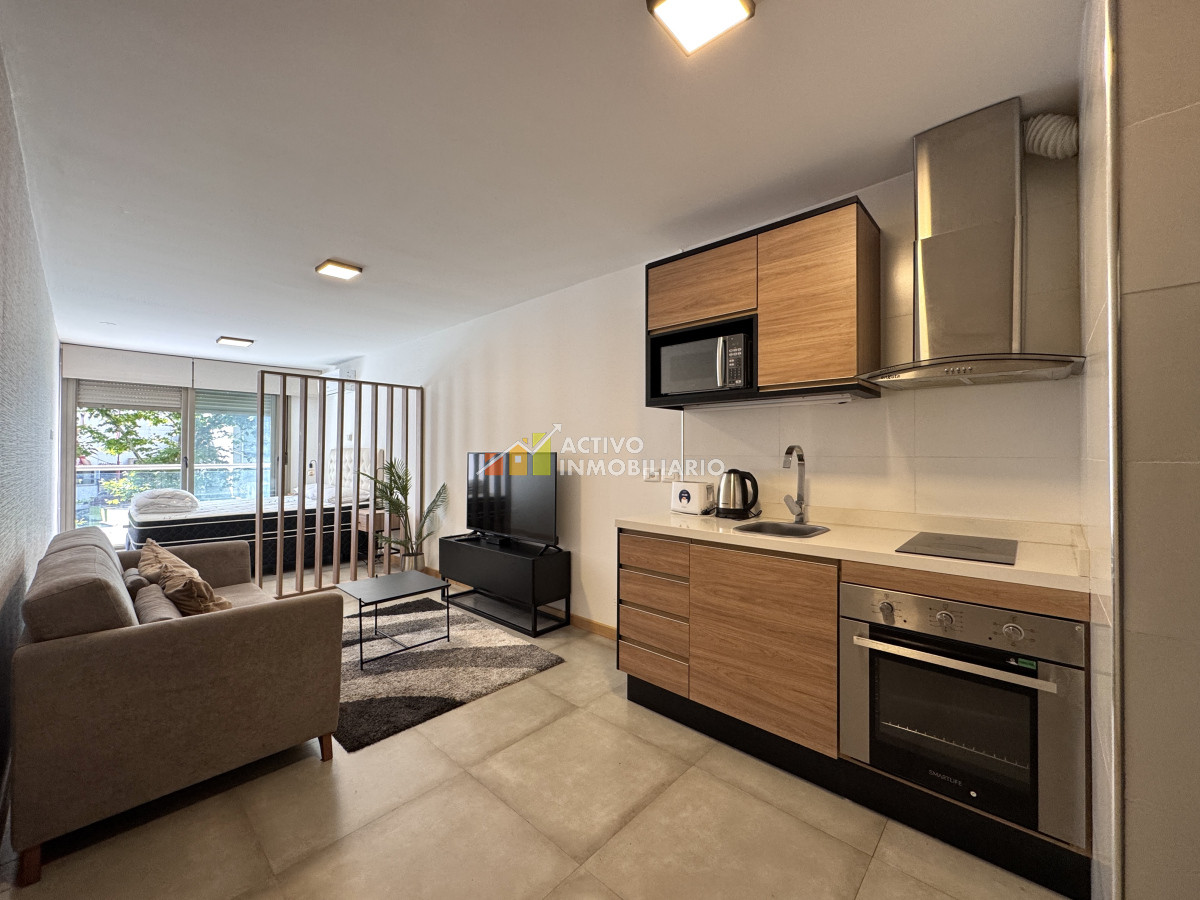 Apartamento ID.482 - Alquiler monoambiente amoblado -Pocitos