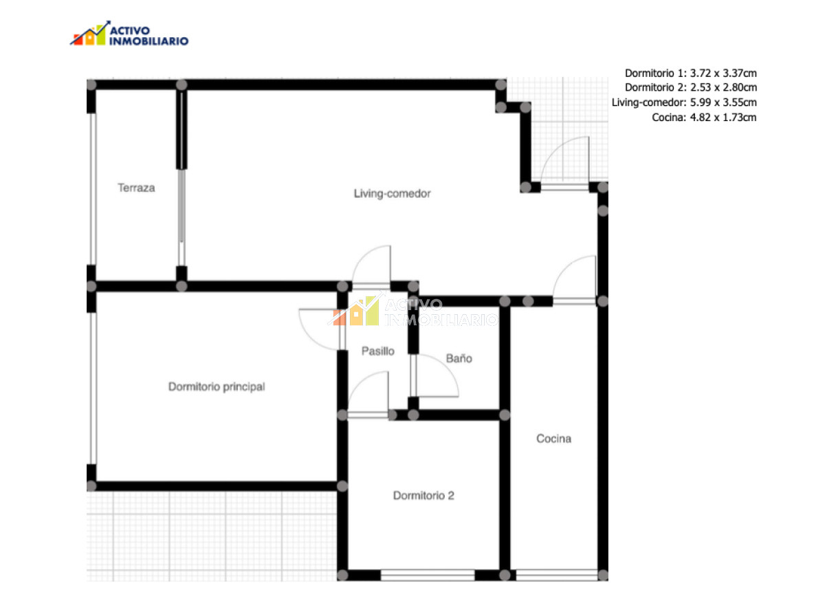 Apartamento ID.429 - Venta apartamento 2 dormitorios - Pocitos 