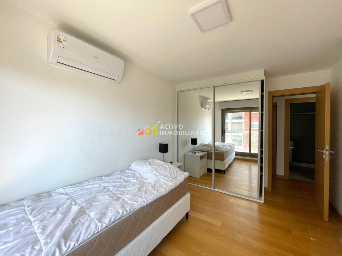 Apartamento ID.209 - Alquiler apartamento amueblado 2 dormitorio + terraza   garaje