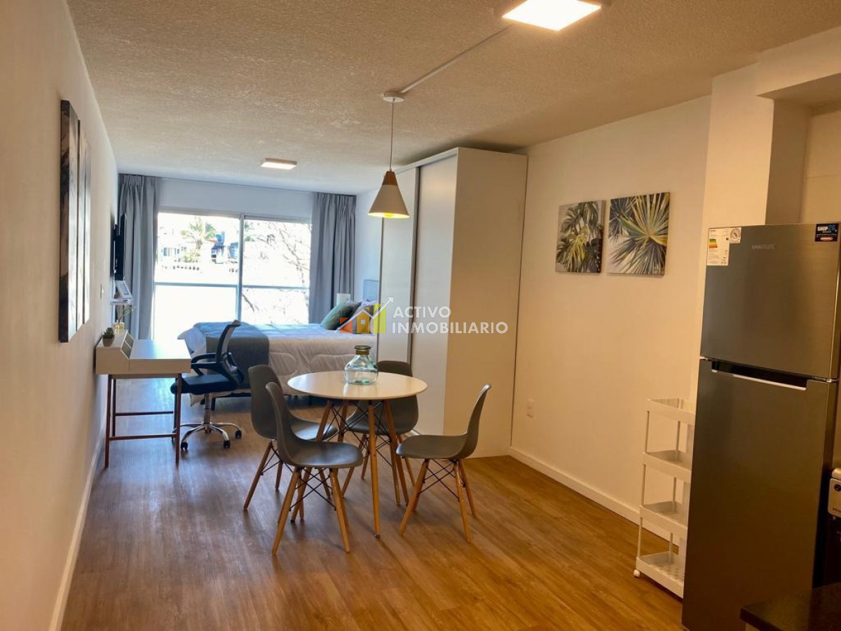 Apartamento ID.513 - Alquiler monoambiente amoblado con wiffi