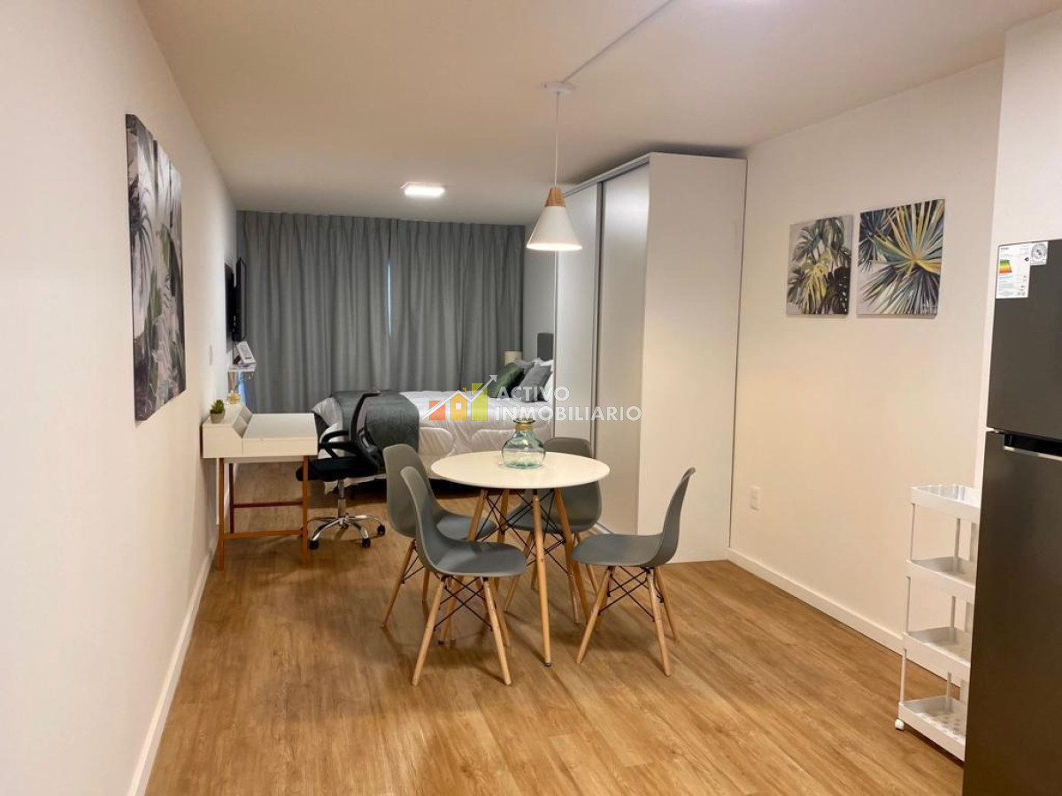 Apartamento ID.513 - Alquiler monoambiente amoblado con wiffi
