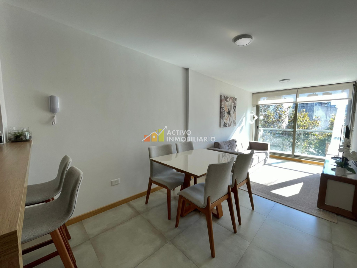 Apartamento ID.523 - Alquiler apartamento 1 dormitorio amoblado   con garaje 