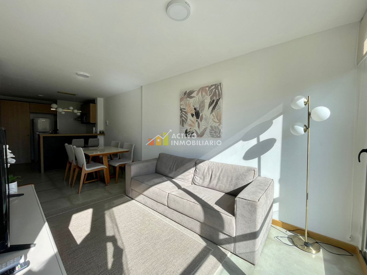 Apartamento ID.523 - Alquiler apartamento 1 dormitorio amoblado   con garaje 