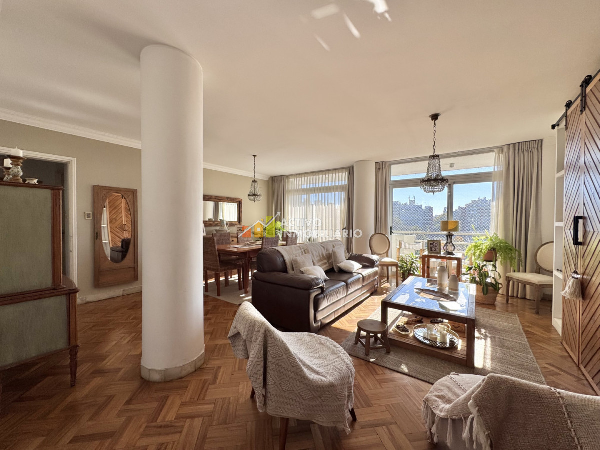 Apartamento ID.577 - Alquiler apartamento 3 dormitorios + servicio + balcón + garaje - Villa Biarritz
