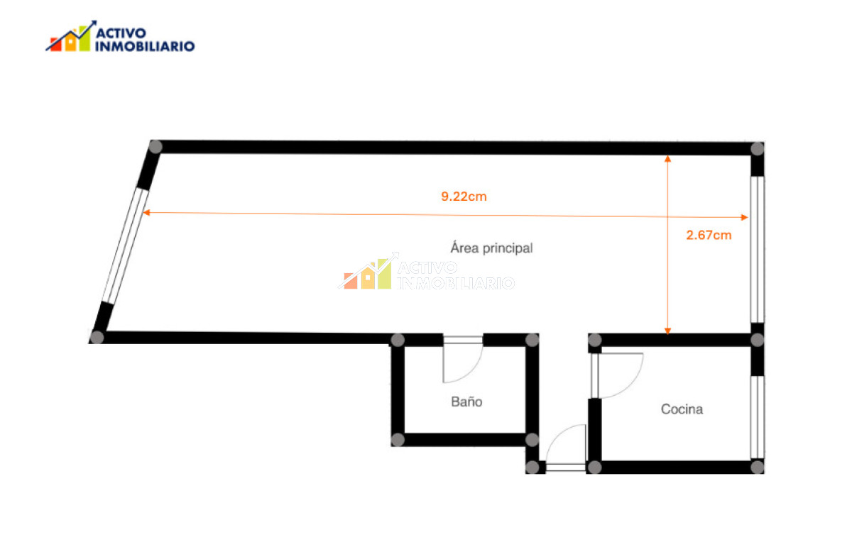 Apartamento ID.493 - Alquiler monoambiente - Ciudad Vieja 
