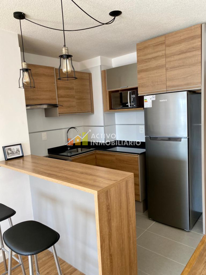 Apartamento ID.76 - Alquiler Amoblado 1 D contrato anual  GARAGE opcional