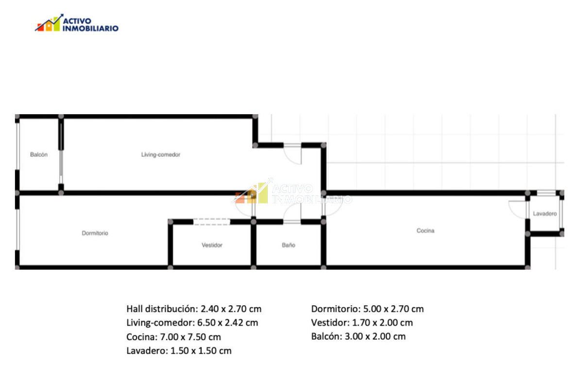 Apartamento ID.479 - Alquiler apartamento 1 dormitorio balcon y garaje - Pocitos