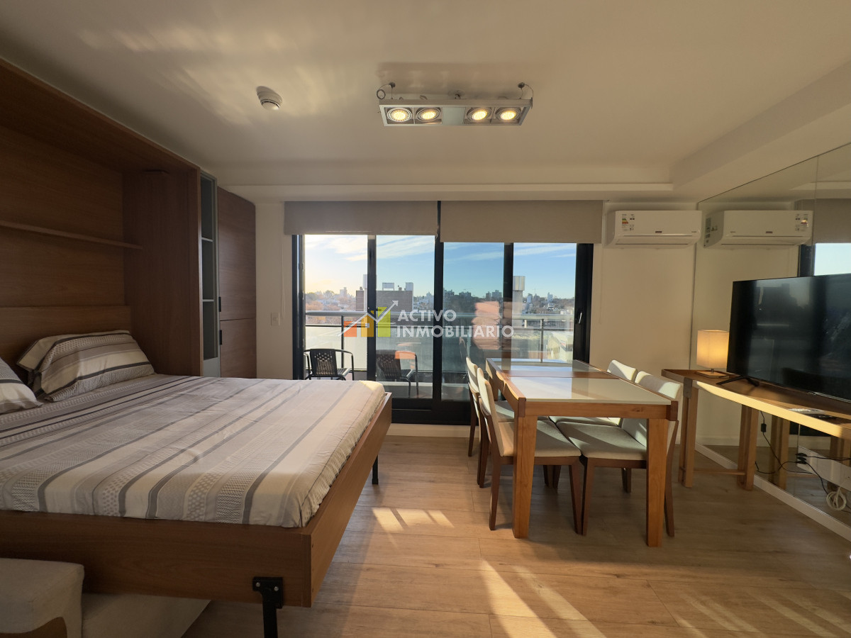 Apartamento ID.448 - Alquiler Monoambiente Amueblado con Garaje - More Buceo
