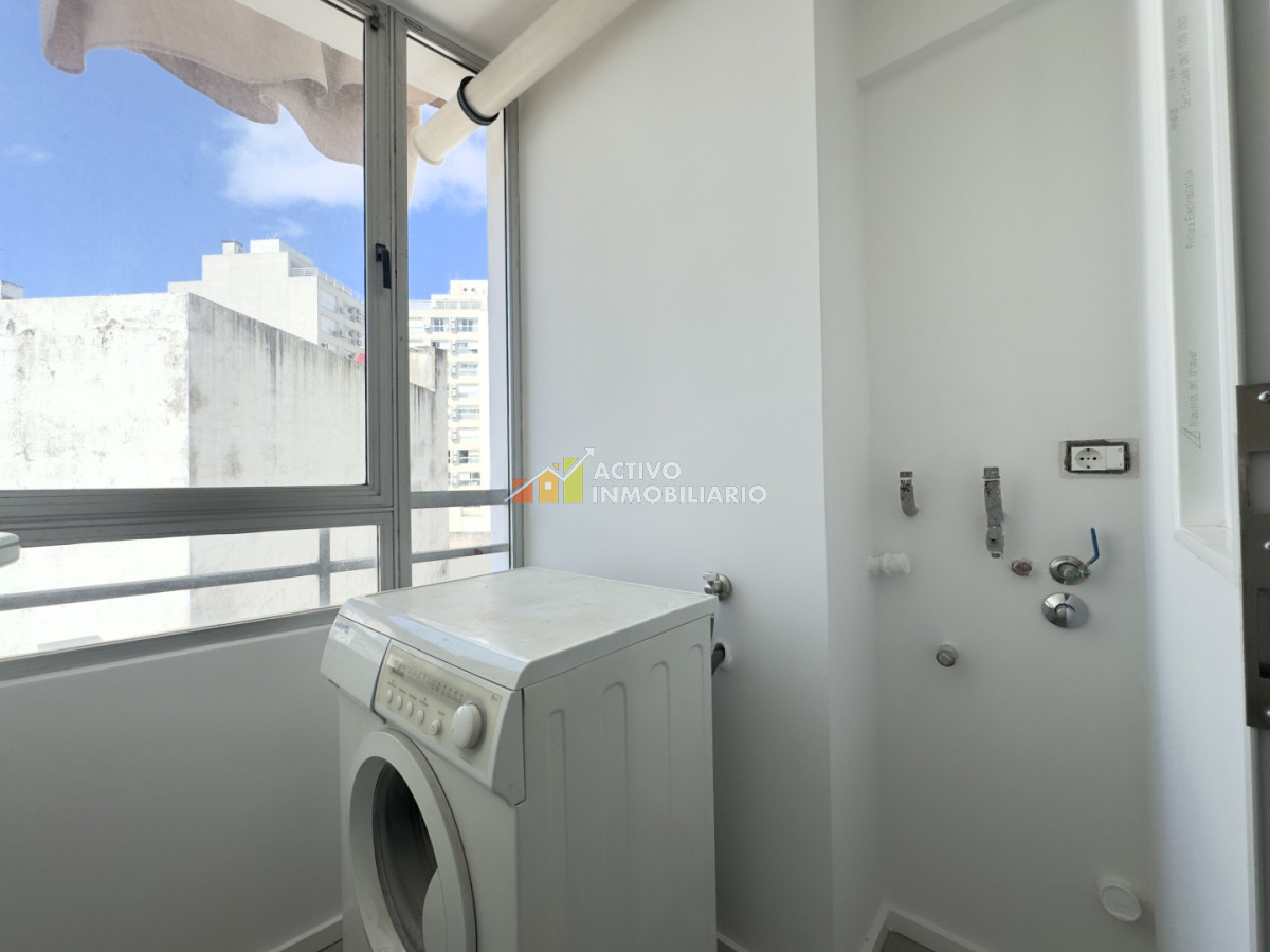 Apartamento ID.479 - Alquiler apartamento 1 dormitorio balcon y garaje - Pocitos