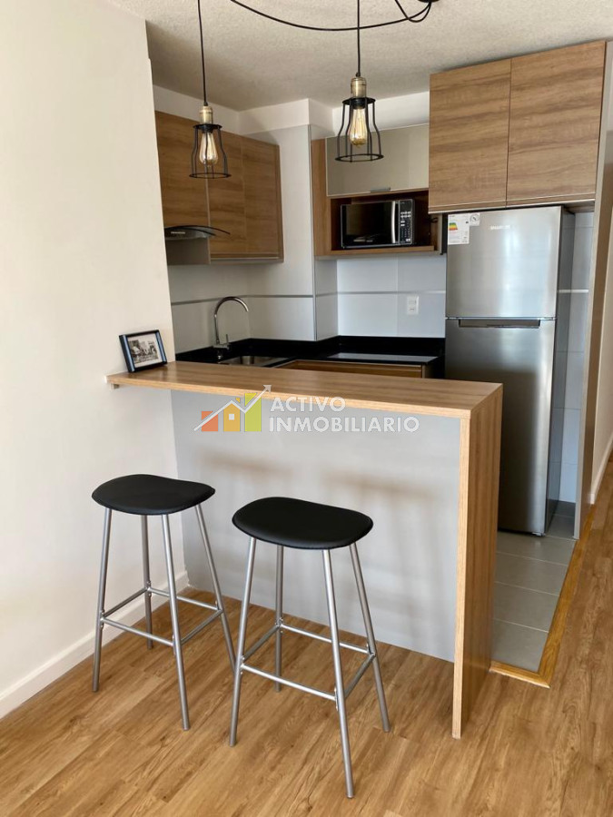 Apartamento ID.76 - Alquiler Amoblado 1 D contrato anual  GARAGE opcional