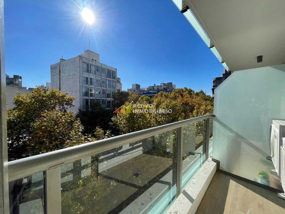 Apartamento ID.217 - Alquiler 1 dormitorio amueblado con balcón - Pocitos
