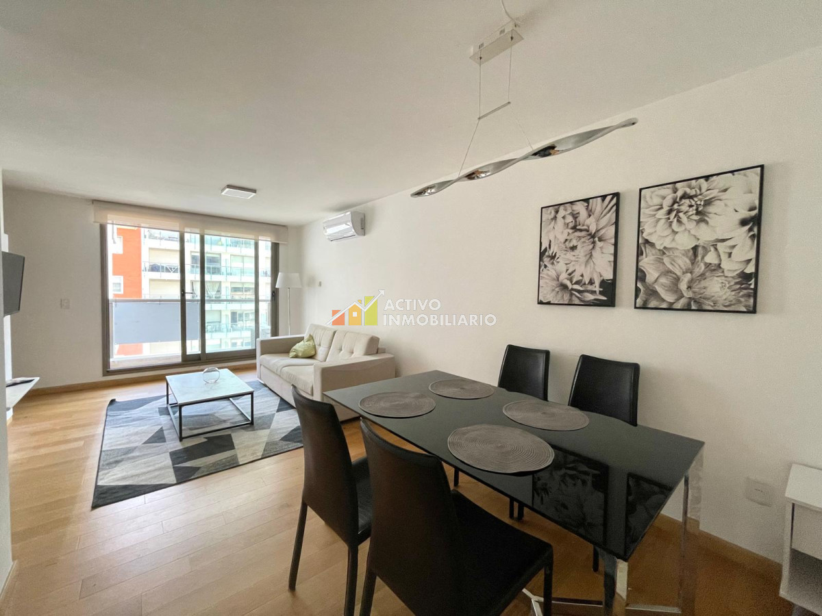 Apartamento ID.209 - Alquiler apartamento amueblado 2 dormitorio + terraza   garaje