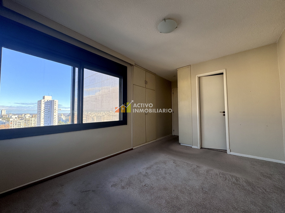 Apartamento ID.424 - Alquiler apartamento 3 dormitorios + garaje Doble- Pocitos