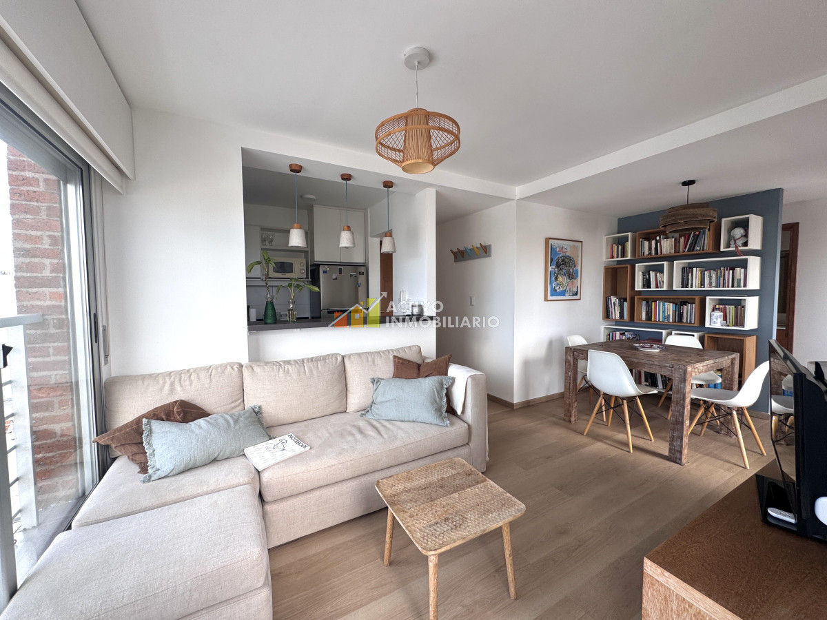 Apartamento ID.384 - Alquiler apartamento 1 dormitorio amoblado con garaje y terrazas 