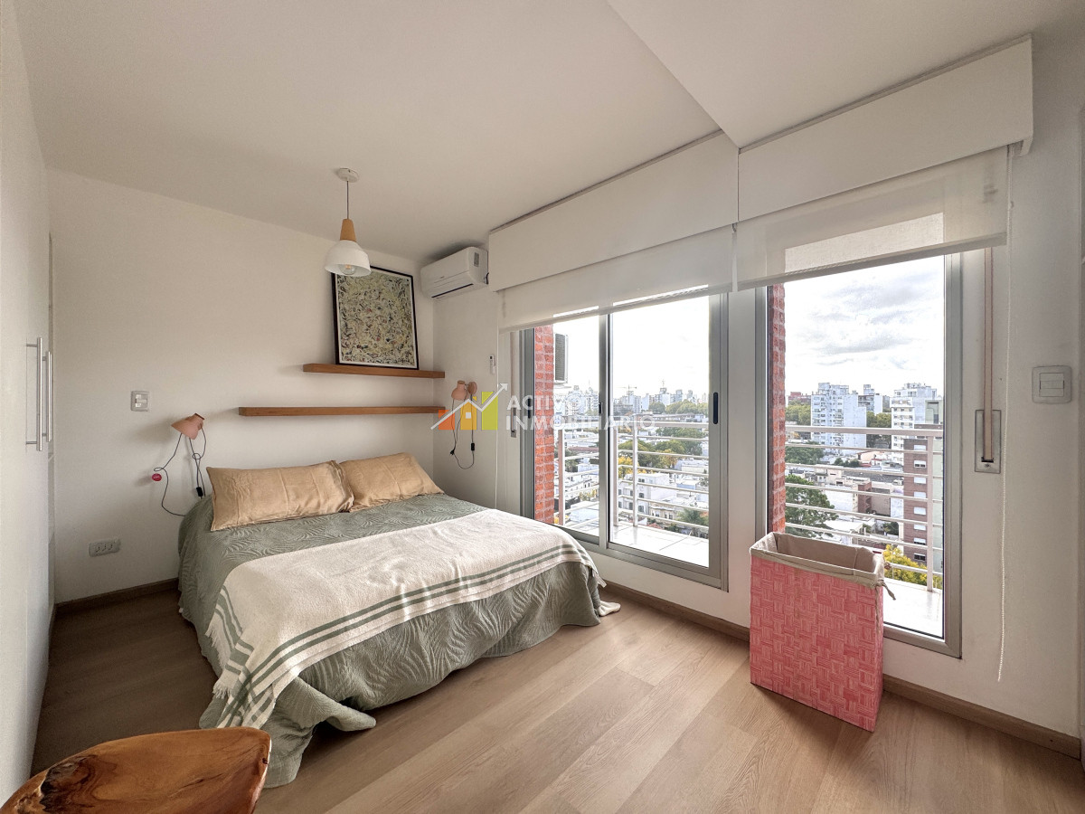 Apartamento ID.384 - Alquiler apartamento 1 dormitorio amoblado con garaje y terrazas 