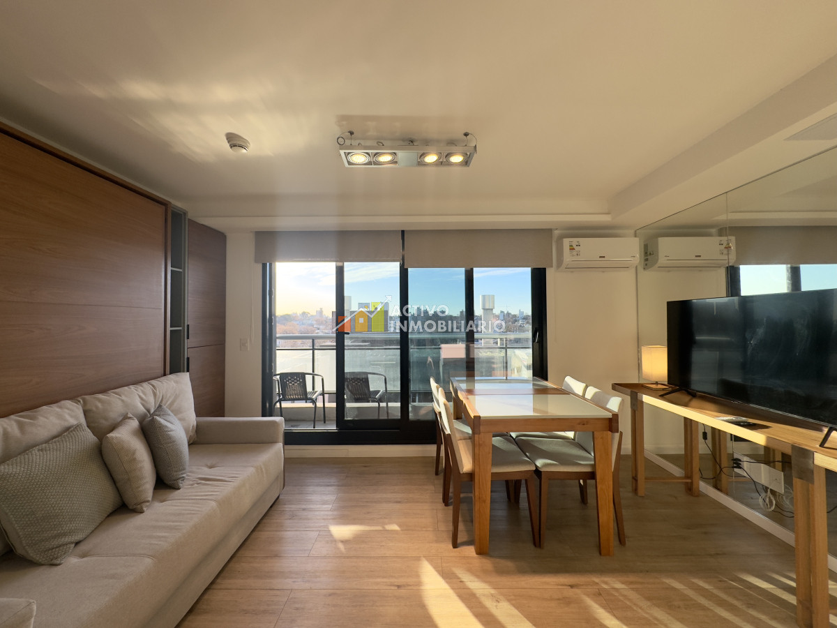 Apartamento ID.448 - Alquiler Monoambiente Amueblado con Garaje - More Buceo