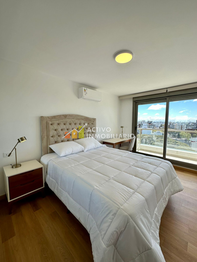 Apartamento ID.464 - Alquiler apartamento 1 dormitorio amoblado   con garaje 