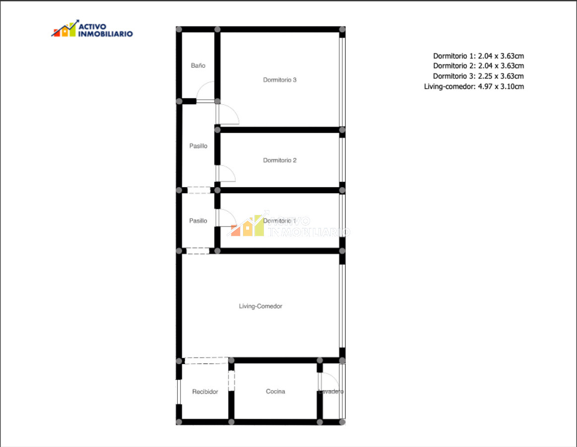 Apartamento ID.430 - Alquiler apartamento 3 dormitorios - Malvin Norte