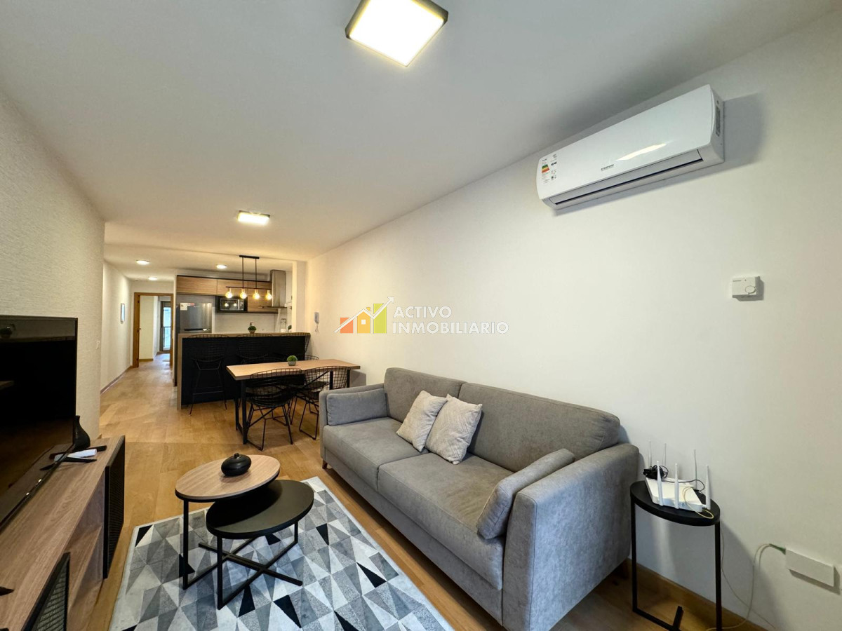 Apartamento ID.258 - Alquiler con muebles 1 dormitorio, 2 balcones y garaje - Pocitos