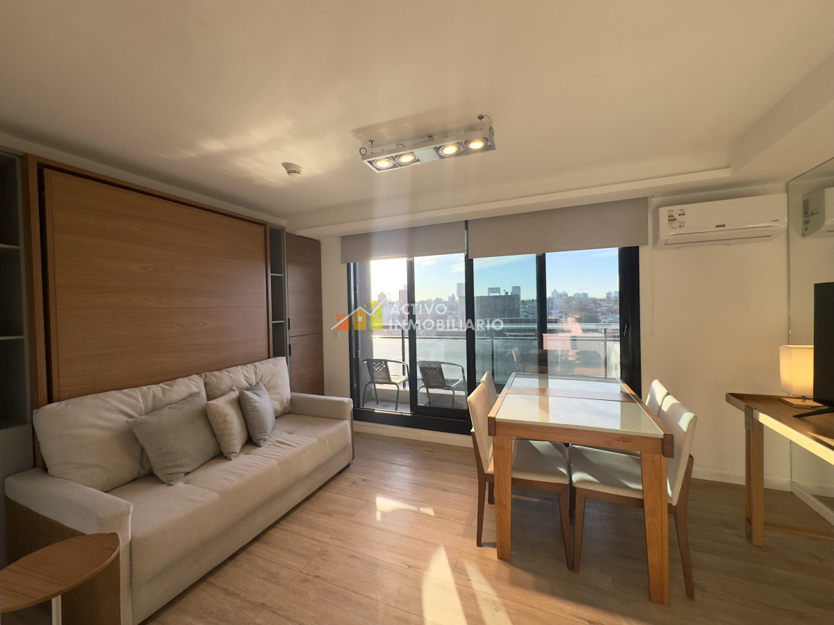 Apartamento ID.448 - Alquiler Monoambiente Amueblado con Garaje - More Buceo