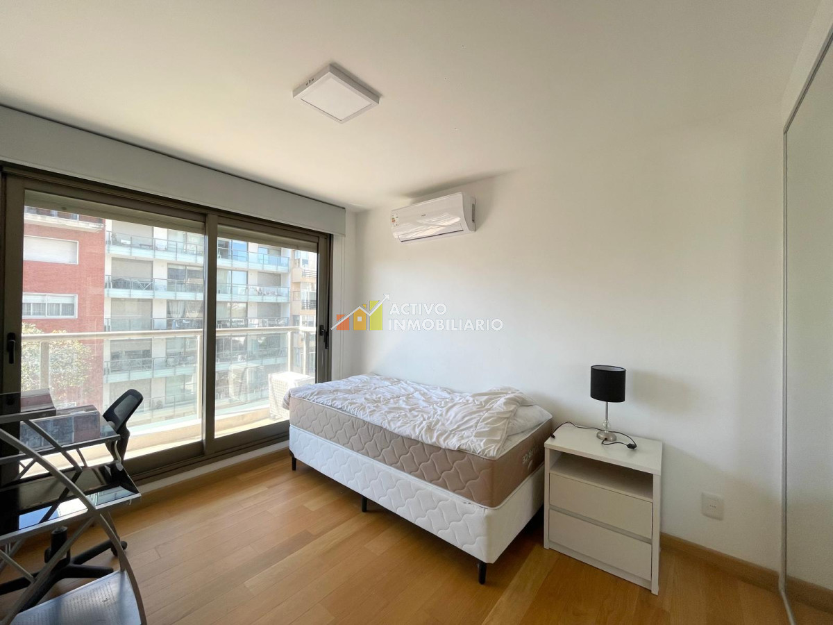 Apartamento ID.209 - Alquiler apartamento amueblado 2 dormitorio + terraza   garaje