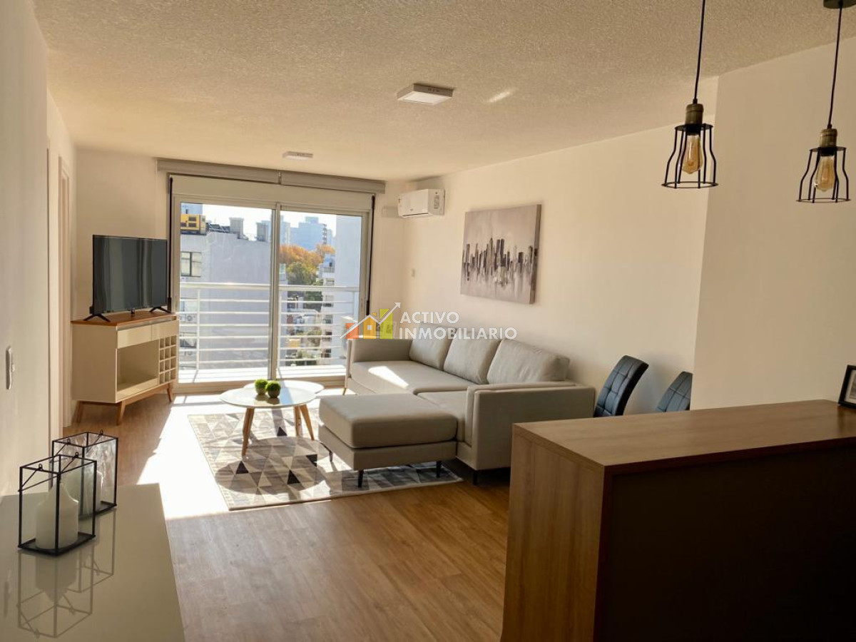 Apartamento ID.76 - Alquiler Amoblado 1 D contrato anual  GARAGE opcional