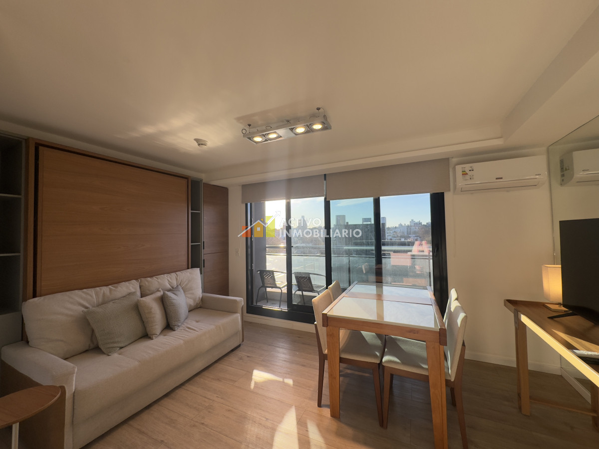 Apartamento ID.448 - Alquiler Monoambiente Amueblado con Garaje - More Buceo