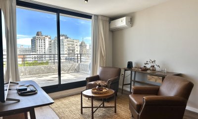 Penthouse 2 dormitorios + terraza con parrillero - Cordón Sur