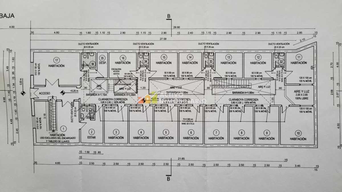 Casa ID.46 - Venta Casa Ideal Inversor 30 Dormitorios - Parque Rodó 