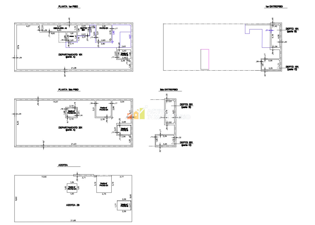 Casa ID.235 - Venta casa de altos de dos plantas 331mts a reciclar - Centro 