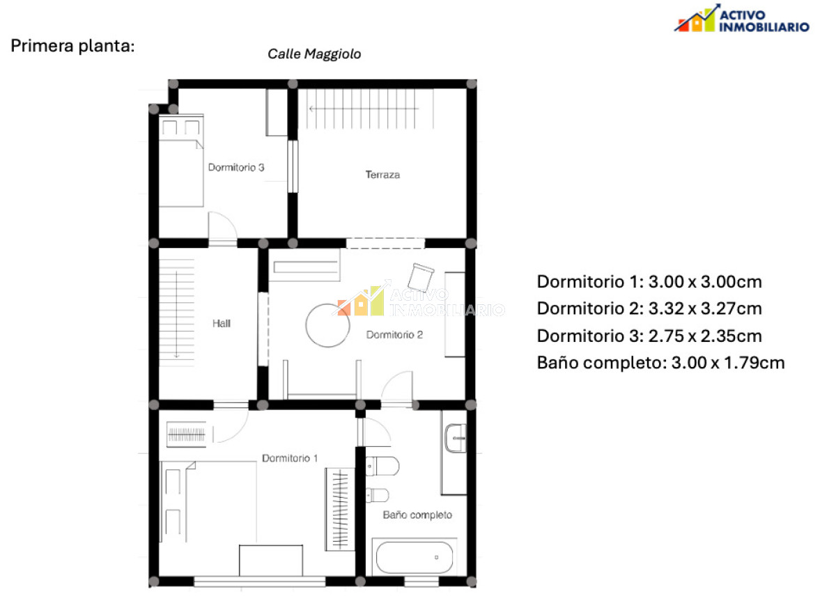Casa ID.573 - Venta casa 3 dormitorios + terraza con parrillero - Parque Rodó 