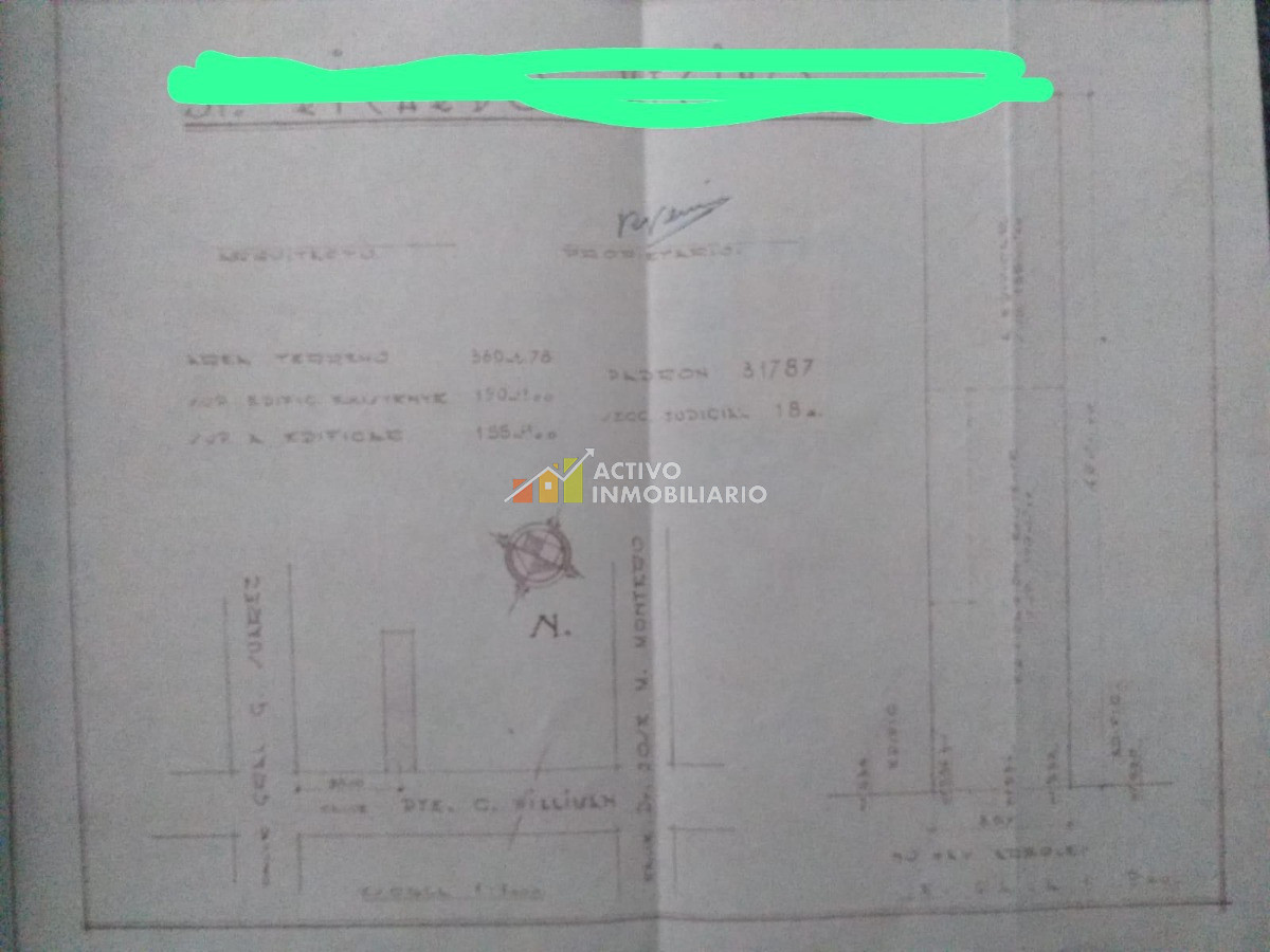 Casa ID.38 - Venta Padron unico, 2 apartamentos + local comercial+ gran galpon