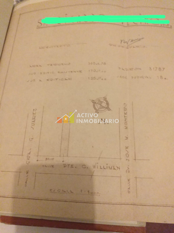 Casa ID.38 - Venta Padron unico, 2 apartamentos + local comercial+ gran galpon