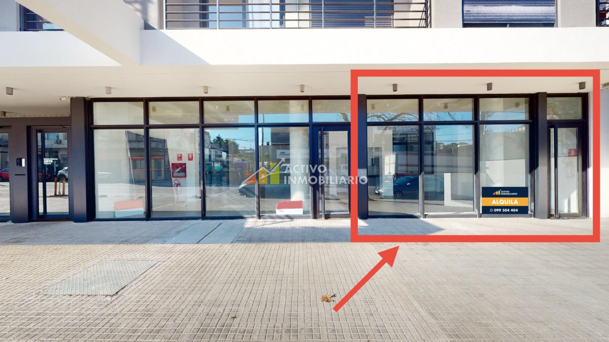 Local Comercial ID.400 - Alquiler local comercial a pie de calle - La Blanqueada
