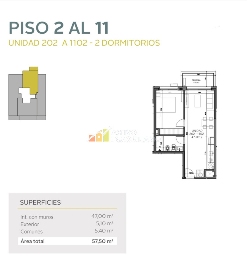 Apartamento ID.213 - Site Centenario - 202 