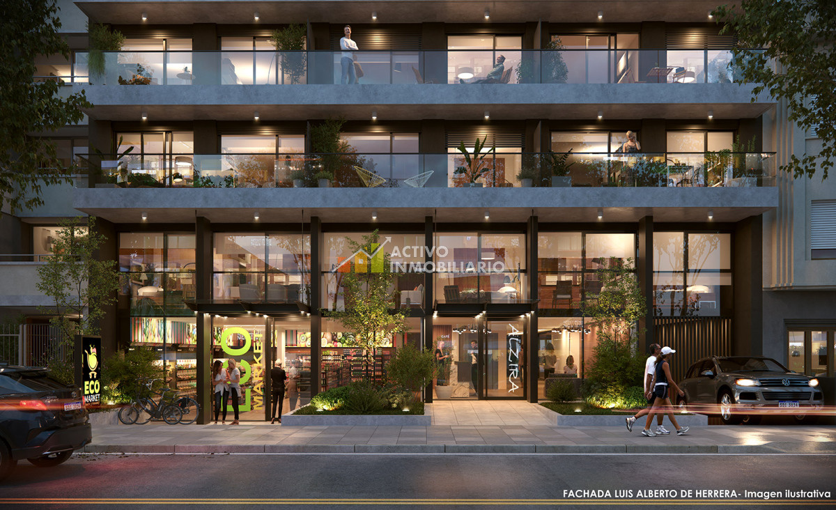 Apartamento ID.414 - Venta monoambiente a estrenar - La Blanqueada