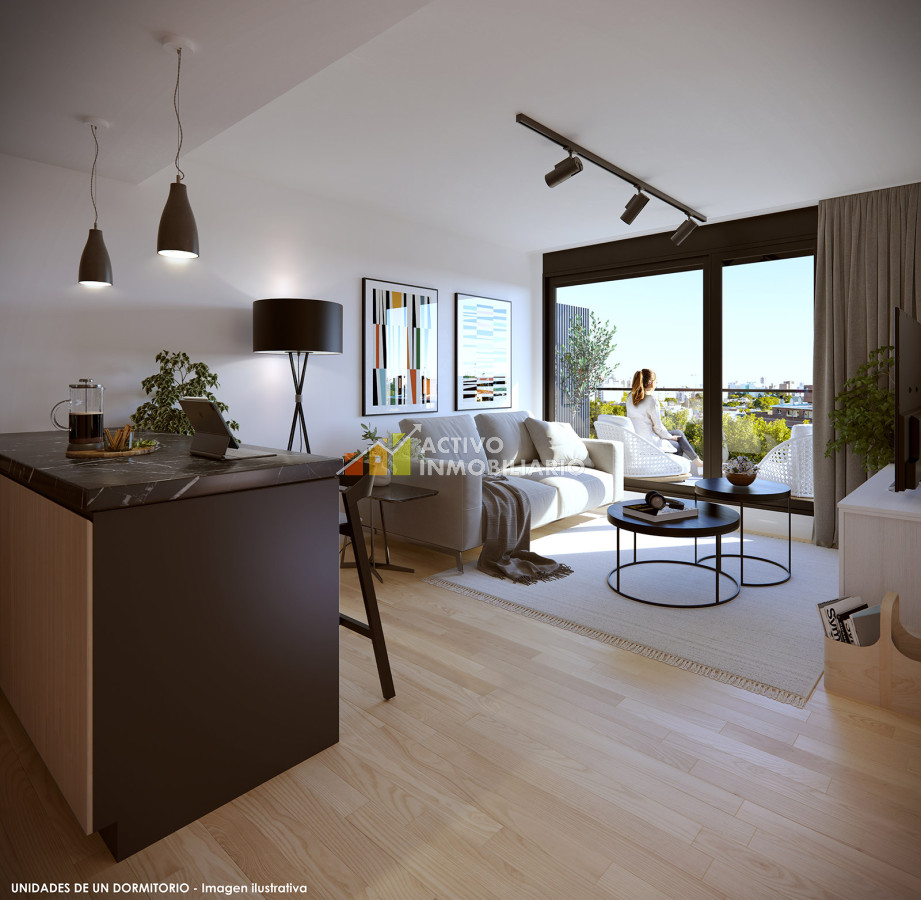 Apartamento ID.415 - Venta apartamento 1 dormitorio a estrenar - La Blanqueada
