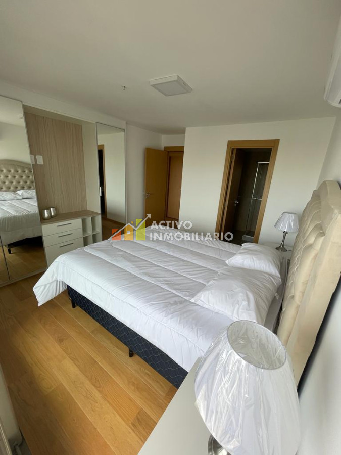 Apartamento ID.209 - Alquiler apartamento amueblado 2 dormitorio + terraza   garaje