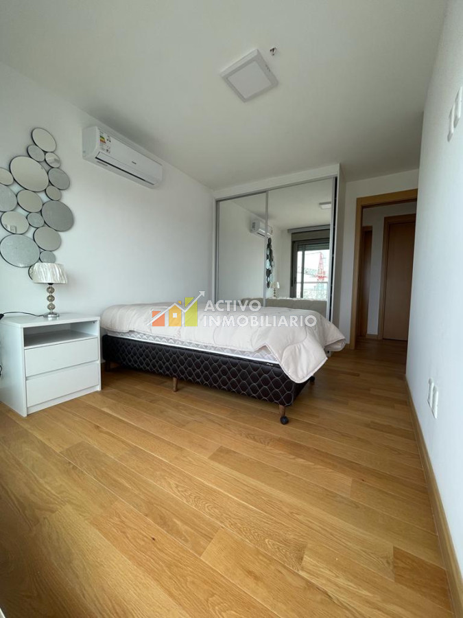 Apartamento ID.209 - Alquiler apartamento amueblado 2 dormitorio + terraza   garaje