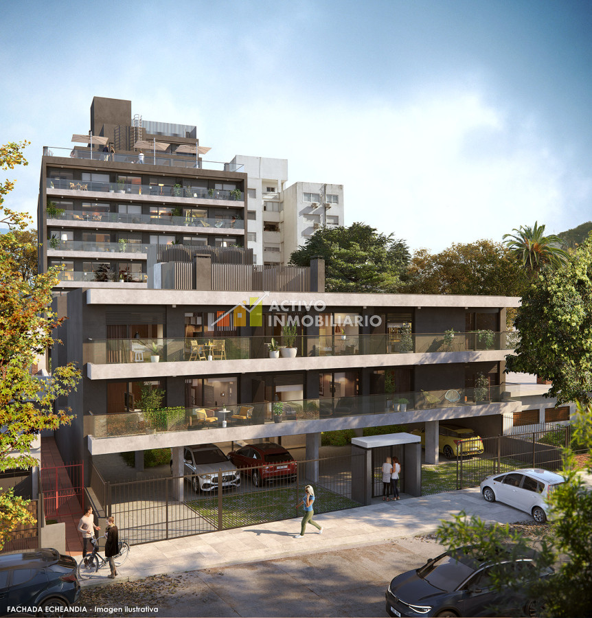 Apartamento ID.414 - Venta monoambiente a estrenar - La Blanqueada